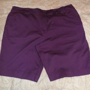 JMS Women's purple shorts 24W EUC
